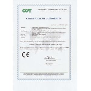 JC Security Equipment Co., Ltd Certifications