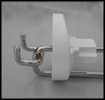 COMER anti-theft locker mobile phone accessories shop plastic peg hook stopper