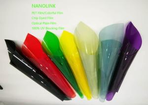 Wholesale Tinted UV Blocking Film For Construction Windows , PET Base Residential Window Tint Film from china suppliers