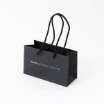 Pink Custom Holiday Gift Bags 3D Effect Kraft Shopping Bags Custom Logo