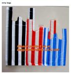 100 Compostable Biodegradable Shopping Bags - T-Shirt Style Carry Bags for Trash