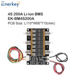 Enerkey BMS 4S 12V 200A Li-ion 3.2V Battery Protection Module PCB Protection