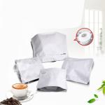 Diamond Printed Matt Black 150g Coffee Foil Bag