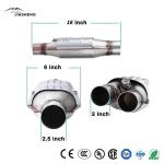 2", 2.5" Universal Oval Direct Selling Catalytic Converter Auto Catalytic