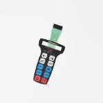 Customized Push Button Membrane Switch LED Lighted IP67 Water Resistant