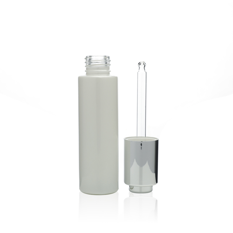 Custom Logo 30ml / 1OZ Glass Oil Dropper Bottle For Skin Care Liquids