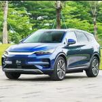 730km Electric Car Byd Tang EV 2023 Blue Exterior Color 2024 Champion Version
