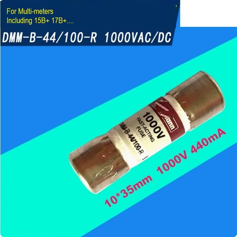 DMM-44/100 DMM-B-44-100-R 440mA 1000V DMM-B fast-acting fuses for multimeters