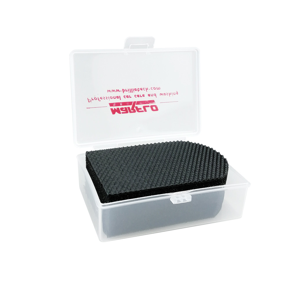 Environmentally Friendly Green Black Car Clay Block With Nano Clay Material