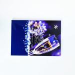 Musical Printed Recordable Greeting Cards For Holiday Bless OEM 5inch×7inch Size