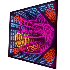 Wholesale Custom LED Neon Bar Sign for Outdoor Waterproof Infinity Mirror Advertising in Hotels from china suppliers
