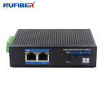 Dual Fiber 1000M Unmanaged Industrial Switch , Optical Media Converter With 2