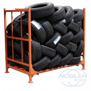 Wholesale Stacking Truck Tire Storage Rack Metal Folding Adjustable Tire Rack Tire Storage from china suppliers