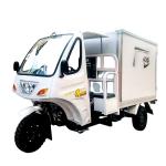 300cc Water Cooled Semi Cabin Tricycle with Closed Cargo Box for Fresh Food