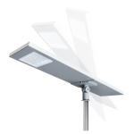 Aluminum Lithium Battery 2700k Solar Street Light Charge Controller