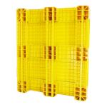 Single Faced HDPE Pallets 1500kg Dynamic Load Plastic Stacking Pallets