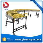 Flexible Gravity Unloading Roller Conveyor