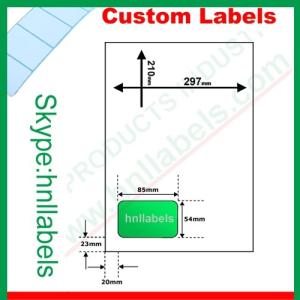 Wholesale Integrated Labels EU Version Type03 85mm&quot;*54mm&quot; Laser Sheet from china suppliers