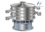 Rotary Vibrating Screen / Sieve / Separator For Clay / Powder / Grain