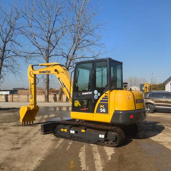 5ton Small Used Komatsu Excavators PC56 Original Affordable Efficient Mini