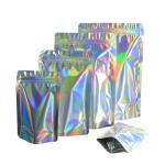 k Stand Up Holographic Food Packing Pouches
