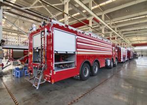 Wholesale CIMC Shanghai Jindun Water Tanker Fire Truck with Q235A Steel ( 6000L/M) from china suppliers