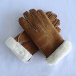 High quality shearling sheepskin gloves warm double face Australia sheepskin