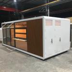 Apple Cabin Steel Pod Hotel Application Stylish and Eco-Friendly Container