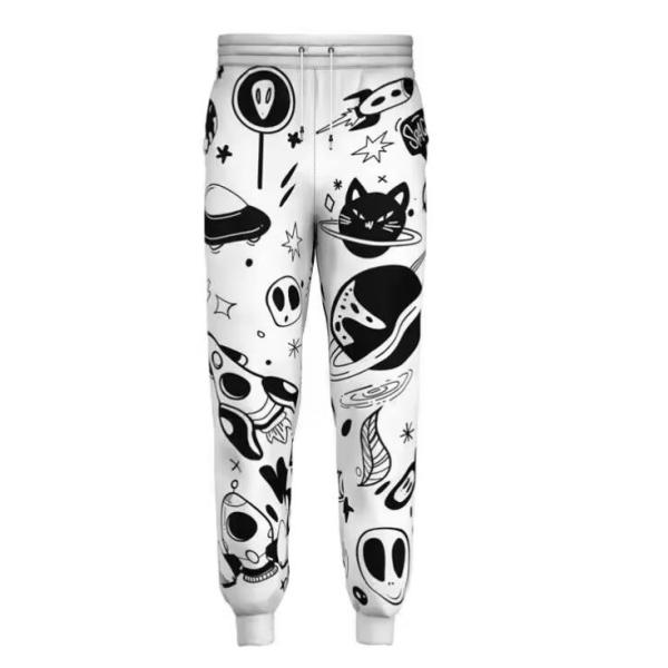 Customization Sublimation Print On Demand Sweatpants Regular Fit
