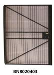 Black Safety Fencing Machine Guarding , Warehouse Steel Safety Guards 60 Lbs