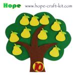 Felt DIY Material Kids Toddler Children Numbers Education Kits Teaching Aids