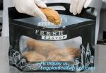 fried chicken bag for roast hot food packaging, food storage plastic hot chicken