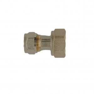 Wholesale F M Brass Compression Fittings Straight Brass Fitting High Strength Locknut from china suppliers