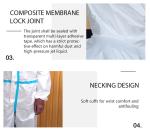 Medical Disposable Disposable Protective Suit Non Woven Isolation Gown