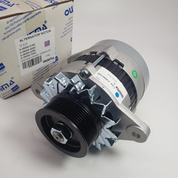 Excavator Alternator Motor 0-35000-4190 0-35000-4220 0-35000-4350 0-35000-7000