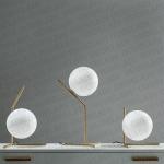 Modern Glass Ball table lamps Gold Nordic Simple Bedroom Bedside scandinavian