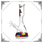 Superhero Series Glass Smoking Water Pipe Bong Ingot Ice Catcher Bongs Hookah