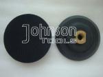 3” , 4” , 5” Rubber Granite Polishing Pads Holder , Black Color Diamond