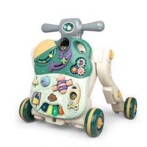 Wholesale 12 inch Activity Center for Toddler Learning to Walk Baby Walker Sit Stand Early Push Toys Infant Boys Girls Pull Wheels Musical Walking from china suppliers