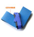 Blue Esd Products Two Layer Rubber Heel Grounder / Strap For Production Line