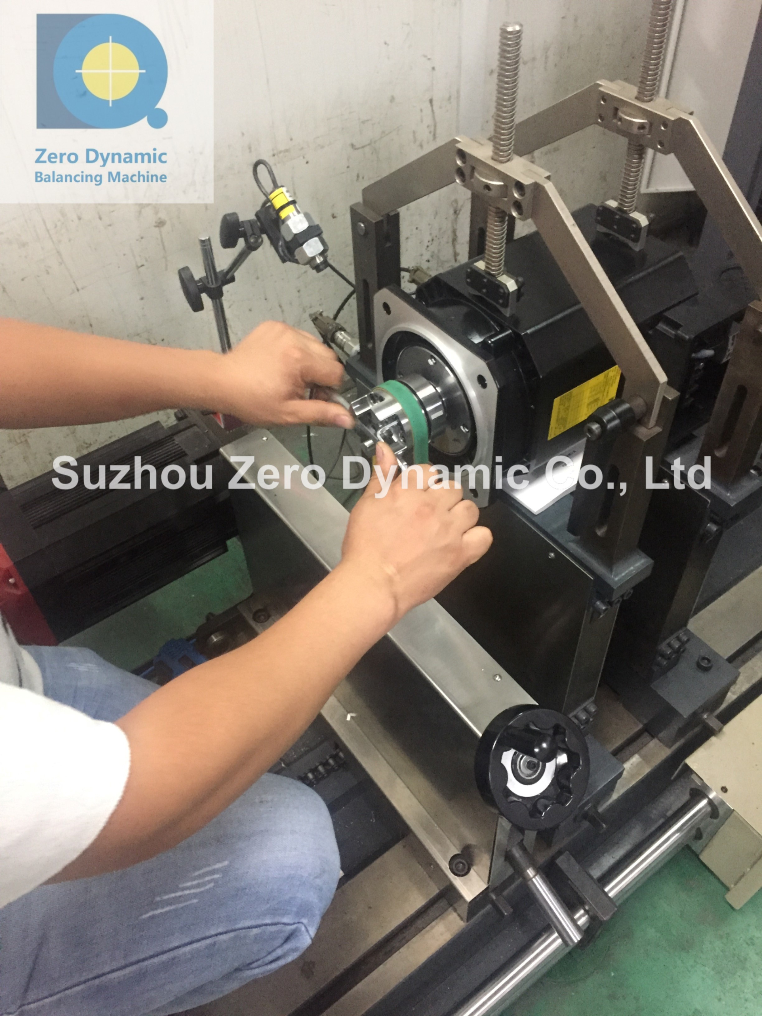 High Speed Mechanical spindles Balancing Machine Spindle Motor, Electric Spindle Balancing Machine