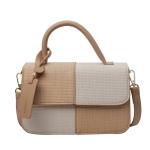 Stylish Women's Beach Handbags Large Capacity PVC Tote Bag with Zipper and Two