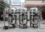 Stainless 304 Reverse Osmosis Water Treatment Machine With Container Automatic