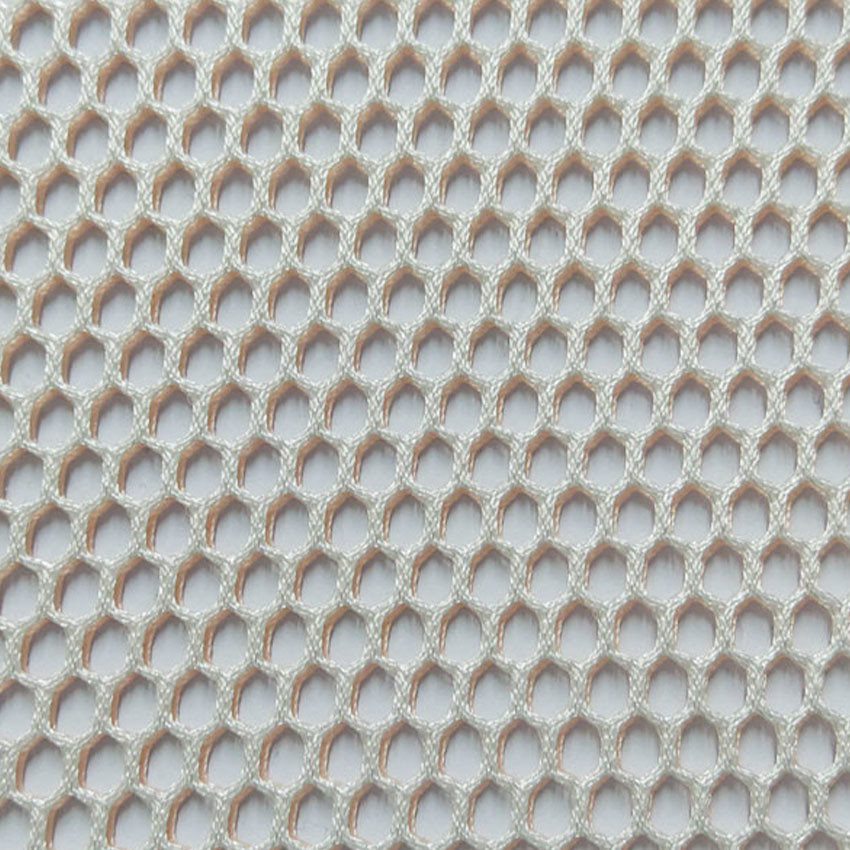 100 Percent Polyester Spacer Mesh Fabric Lightweight Polyester Mesh Fabric 230gsm