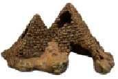 Wholesale Pyramid Shaped Resin Snake Hide Rock Easy Cleaning And Eco Friendly from china suppliers