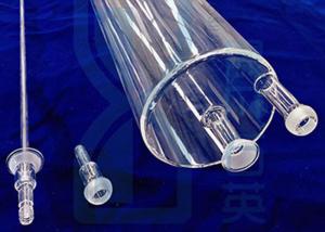 Wholesale Professional Customized High Temperature Resistance Quartz Furnace Tube With Flange from china suppliers