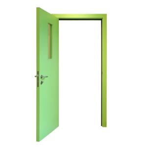 China Swing Sound Proof Wood HPL Doors Perlite Filler Material on sale