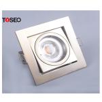 Red Brass Square Recessed Ceiling Light For Corrido RoHS Certified