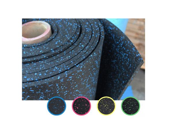 Accessories For Gym Fitness Use , Shock Absorbing Noise Reduction Rubber