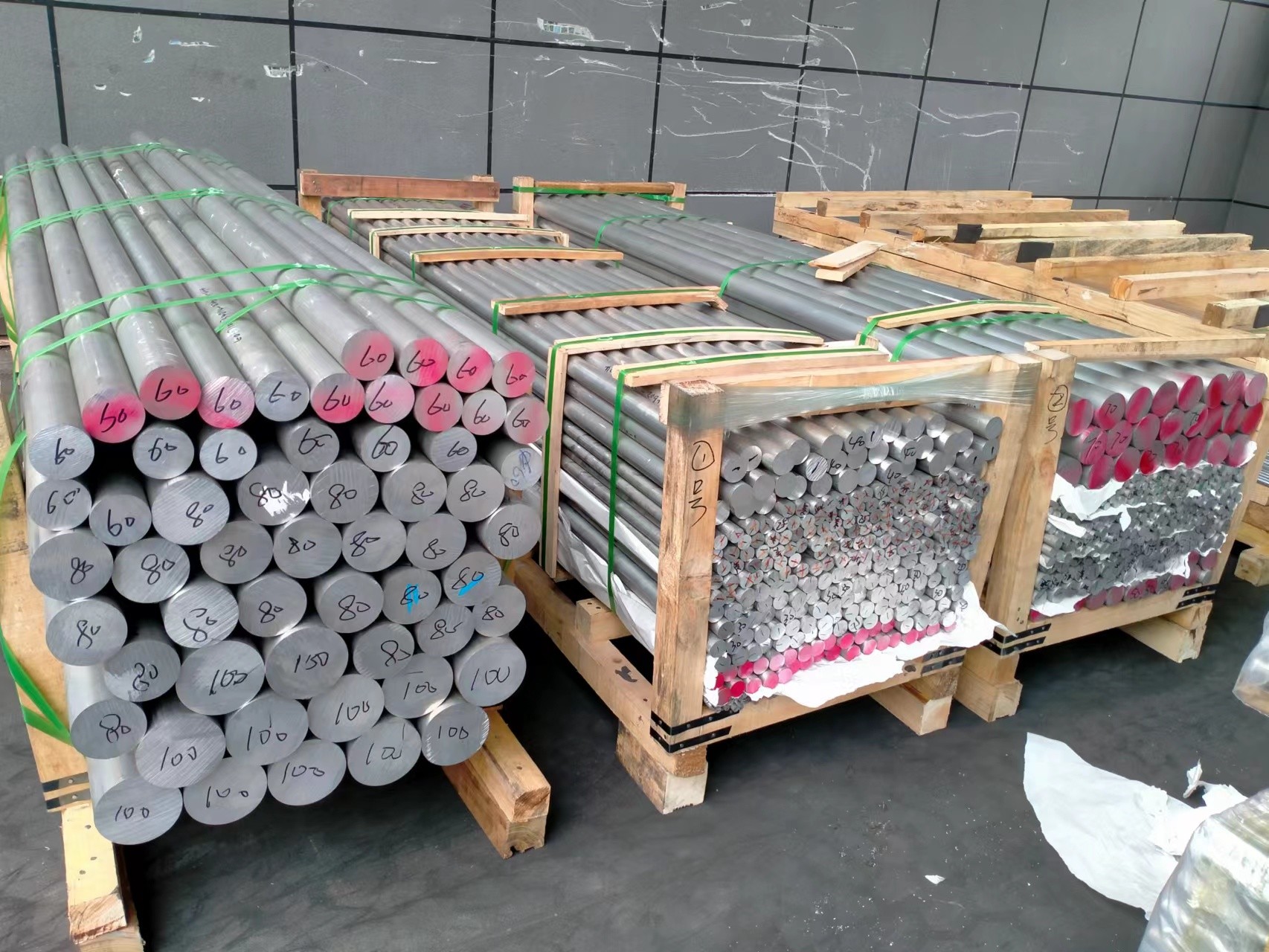 Cold Drawn Round Aluminum Rod 6063 6082 Aluminum Round Stock